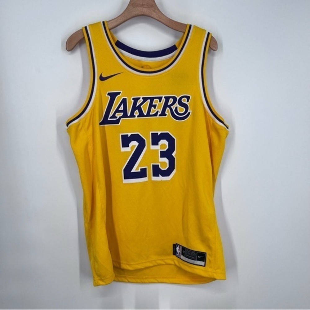Nike NEW LeBron James Lakers Sports Tank Top Shirt